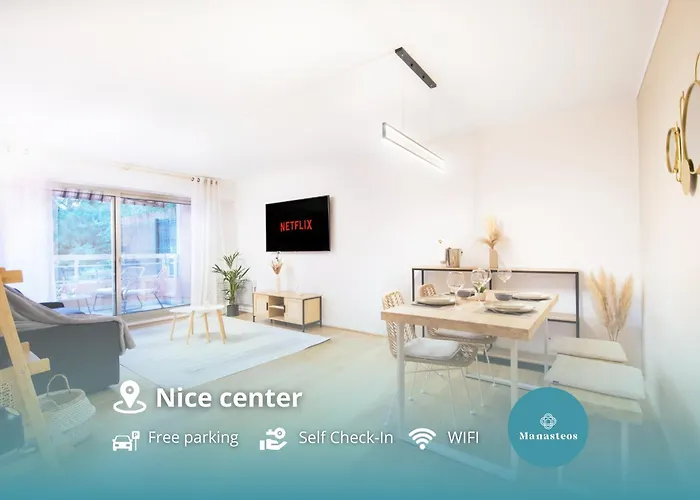 Renove - Terrasse - Parking - Bm * Nice